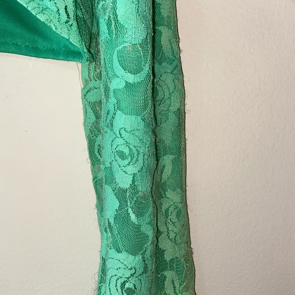Green mini jacket - Picture 4 of 4